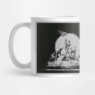 Banksy Flag Art Mug